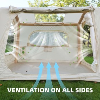 Inflatable Family Tent 4-6 Person SUV Waterproof 4 Season