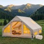 6.3 SQM Inflatable Tent Waterproof 4 Season with Sun Protection